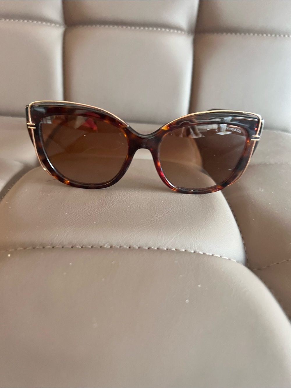 Tiffany & Co. TF4148-B Tortoise Brown Gradient Sunglasses 56-17 Italy